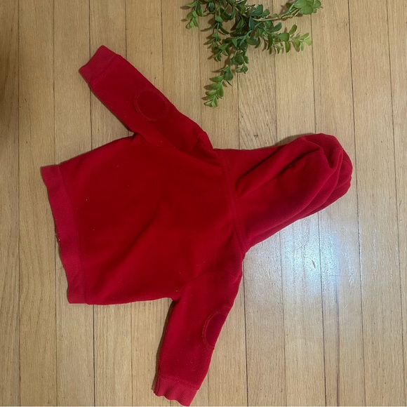 2/$10 Sale! Garanimals Red Hooded Sweatshirt Size 3-6 Months - Picture 3 of 5